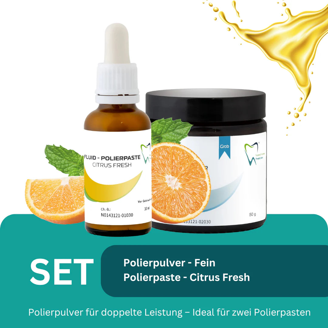 Bio Fine Polishing Paste Citrus Fresh - Fluid and Polishing Powder 30 ml