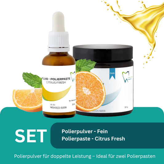 Bio Fine Polishing Paste Citrus Fresh - Fluid and Polishing Powder 30 ml