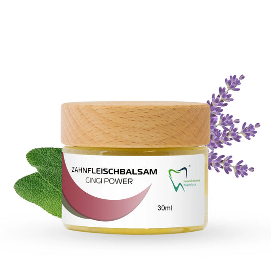 Gingi Power gum balm – herbal strengthening for sensitive gums