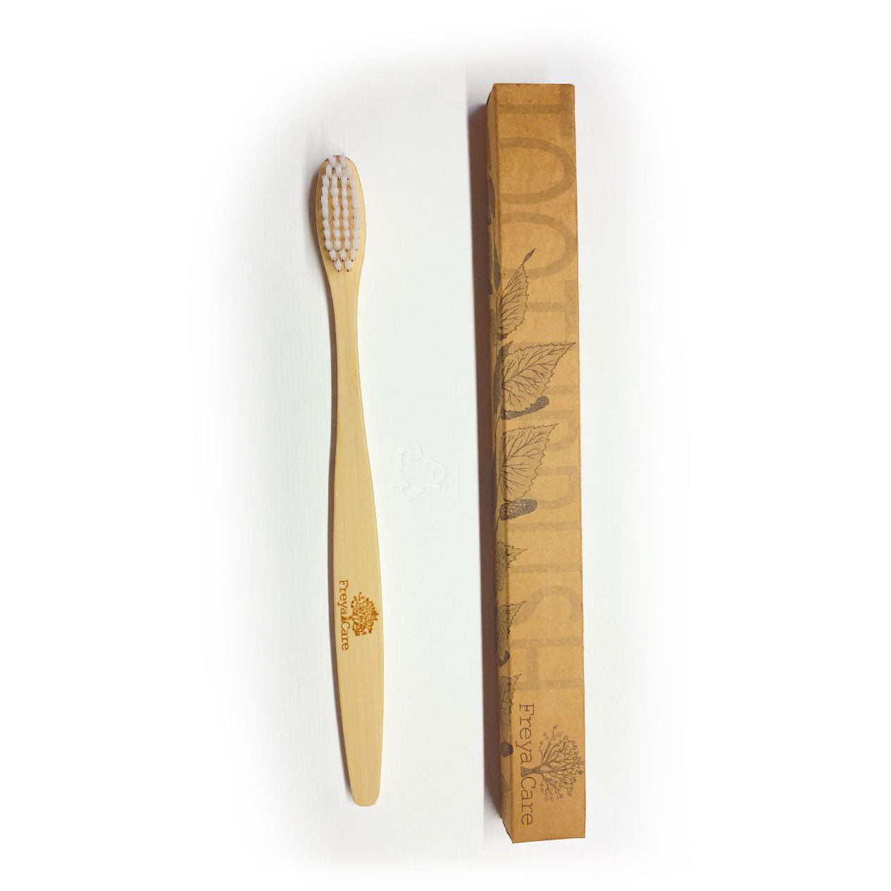 Bamboo Soft toothbrush, short handle
