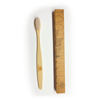 Bamboo Soft toothbrush, short handle